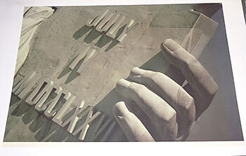 Jr Ruffin Cooper / Hand July IV MDCCLXVI from the Statue of Liberty Signed