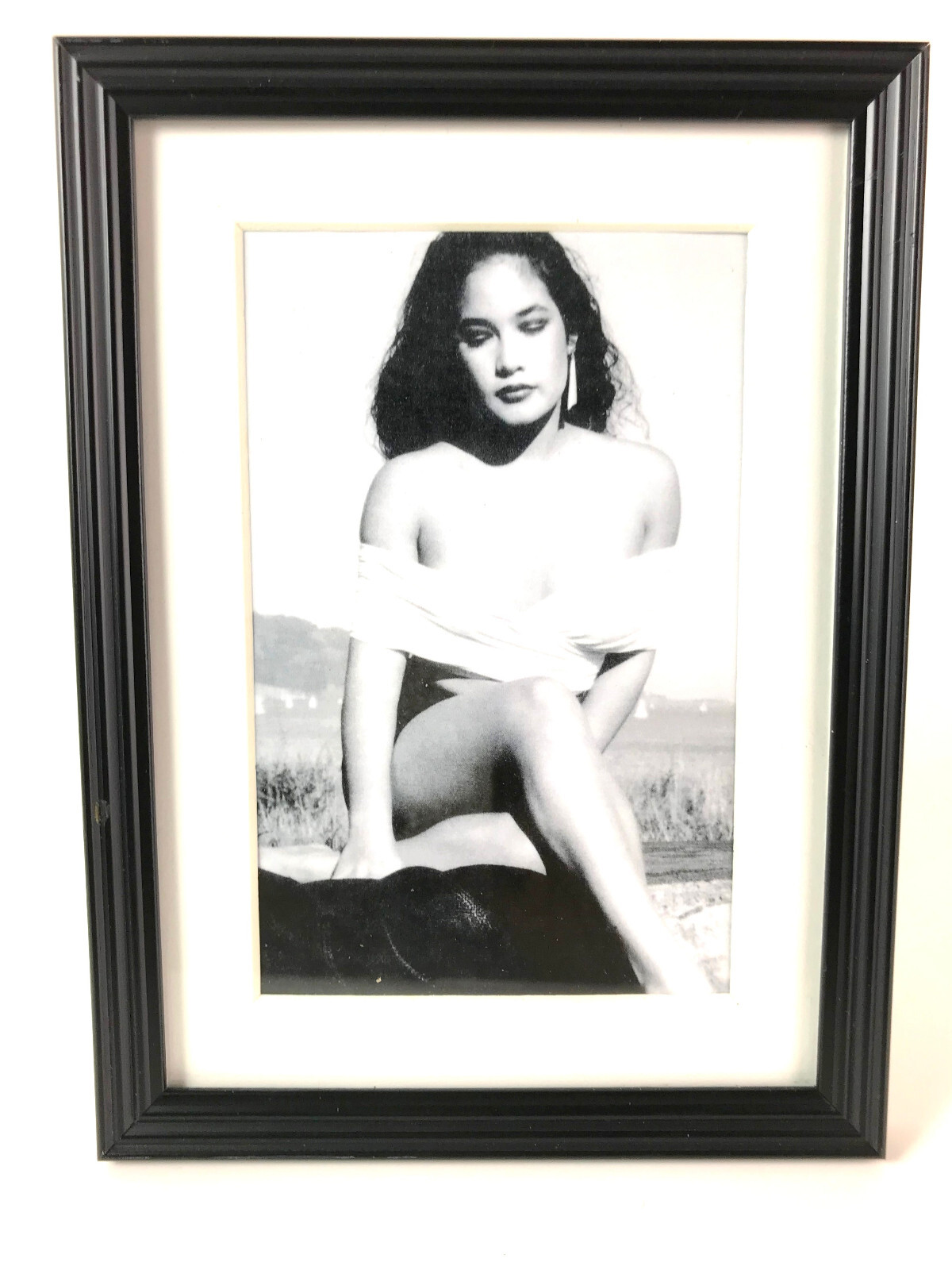 “ANGEL AT ANGEL ISLAND” 4×6 ” MATTED AND FRAMED PHOTO PRINT READY TO HANG, GIFTS