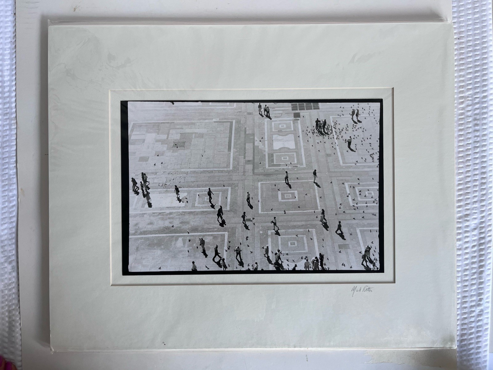 Mark Ritter Silver Gelatin Print – “Piazza Duomo: Milan, Italy”