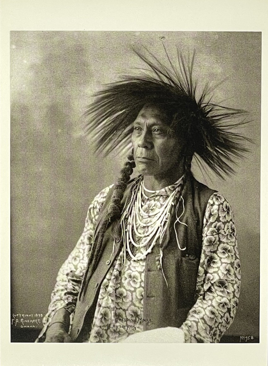 Antoine Moise Salish Chief Art Print Card Photo By Frank Rinehart Fotofolio