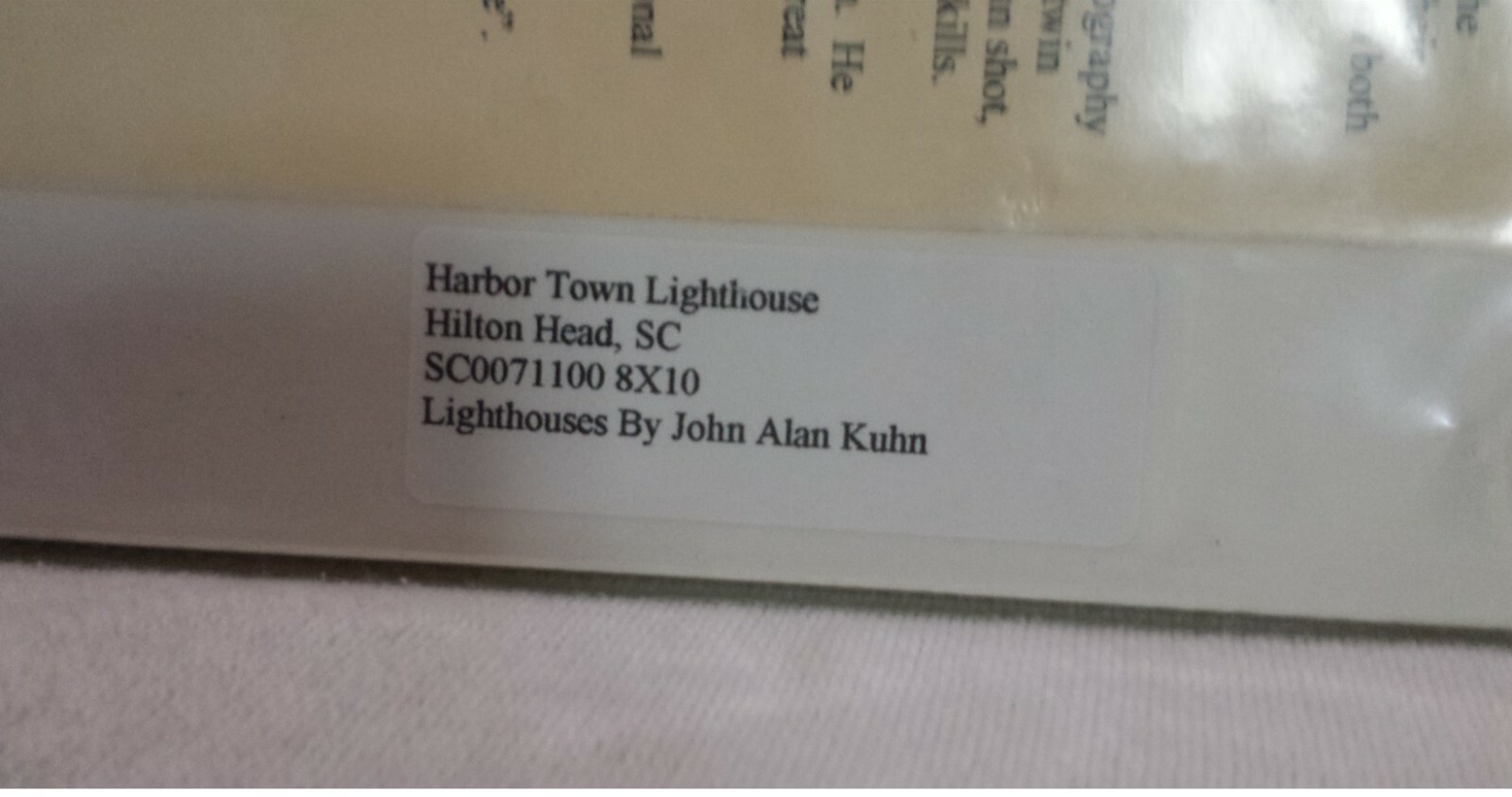 Harbor Town Lighthouse Fine Art Photography 5”x7” Matted J A Kuhn Hilton Head SC
