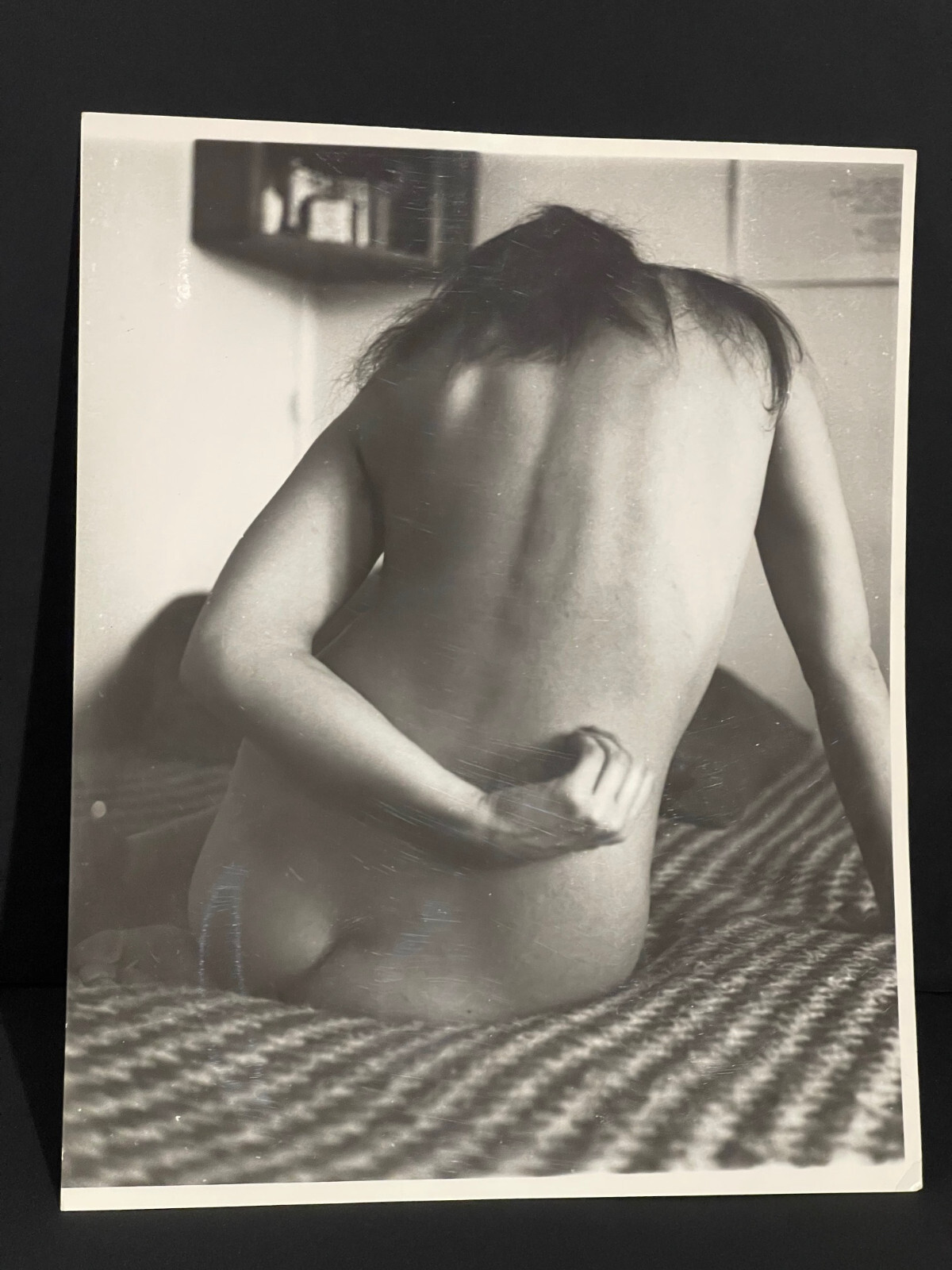Large Nude Female Film Photo 1970 Curiosa Eroticism Portrait Fetish Fetish