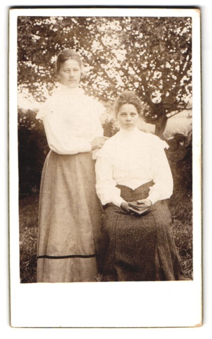 Photograph Two Women Outdoors