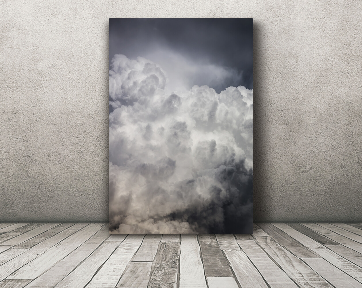 Cloud photography print thunderstorm wall art picture vertical nature home decor