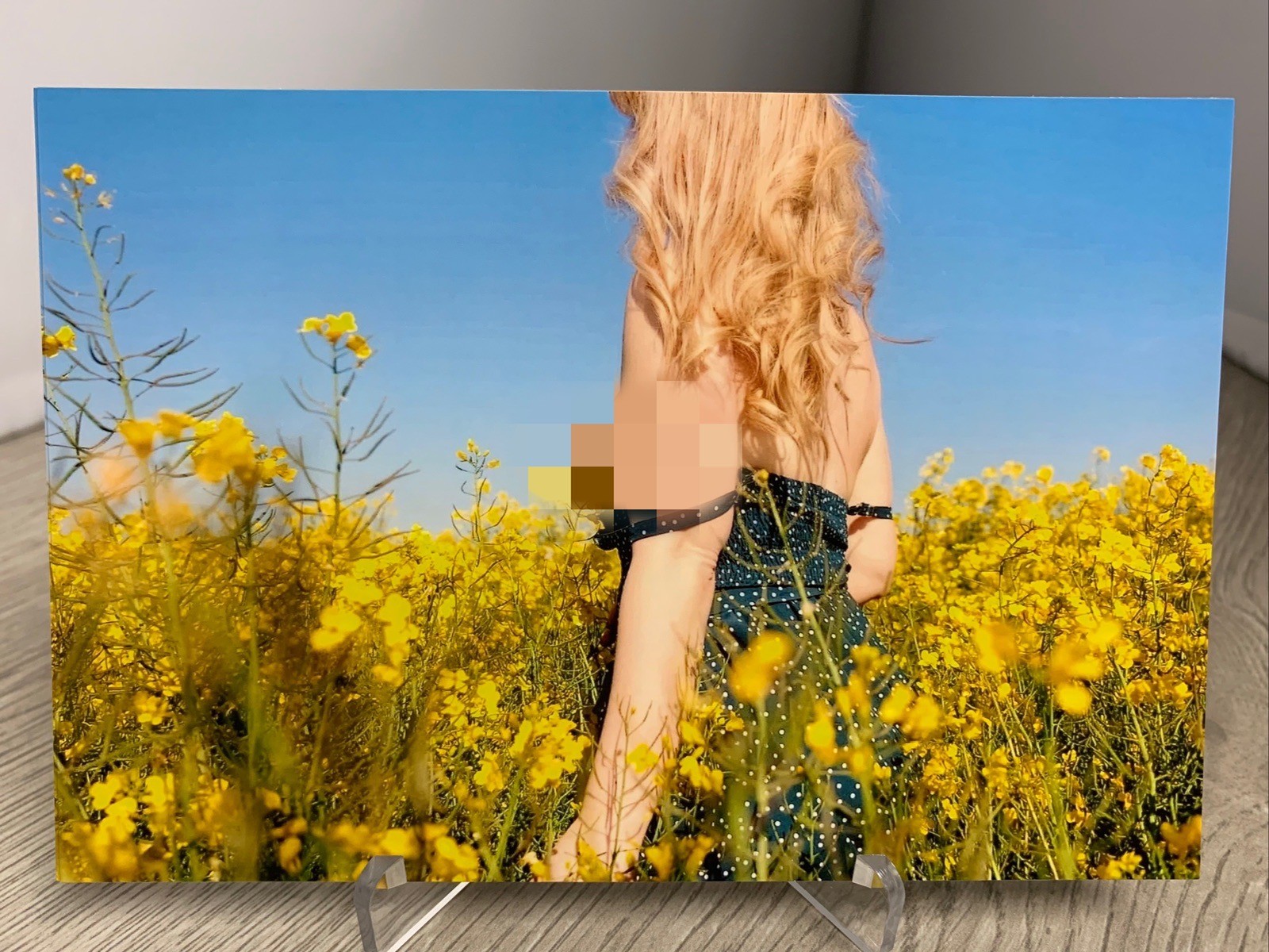 Contemporary Artistic Nude 4×6 Photograph Fine Art Color Print Female Study