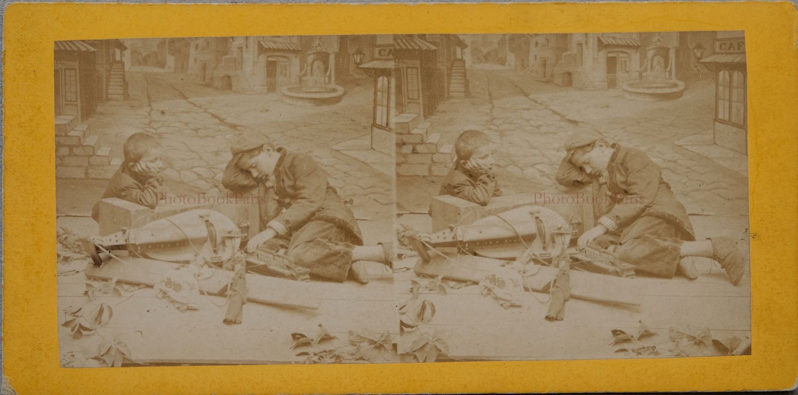 Kids Music Genre Stage France Photo Stereo Vintage Album C1870