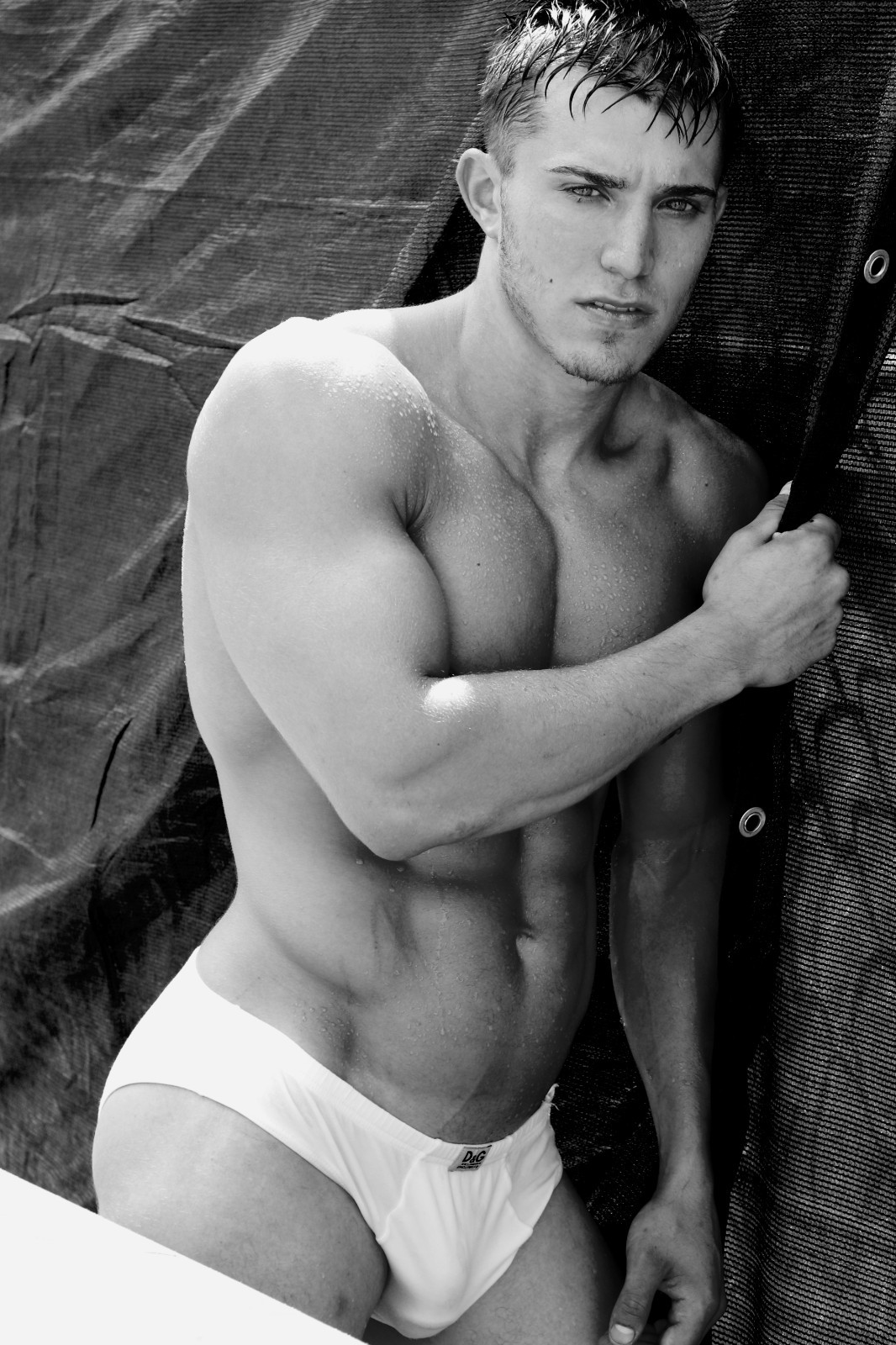 90′ male models photos printed from original negative