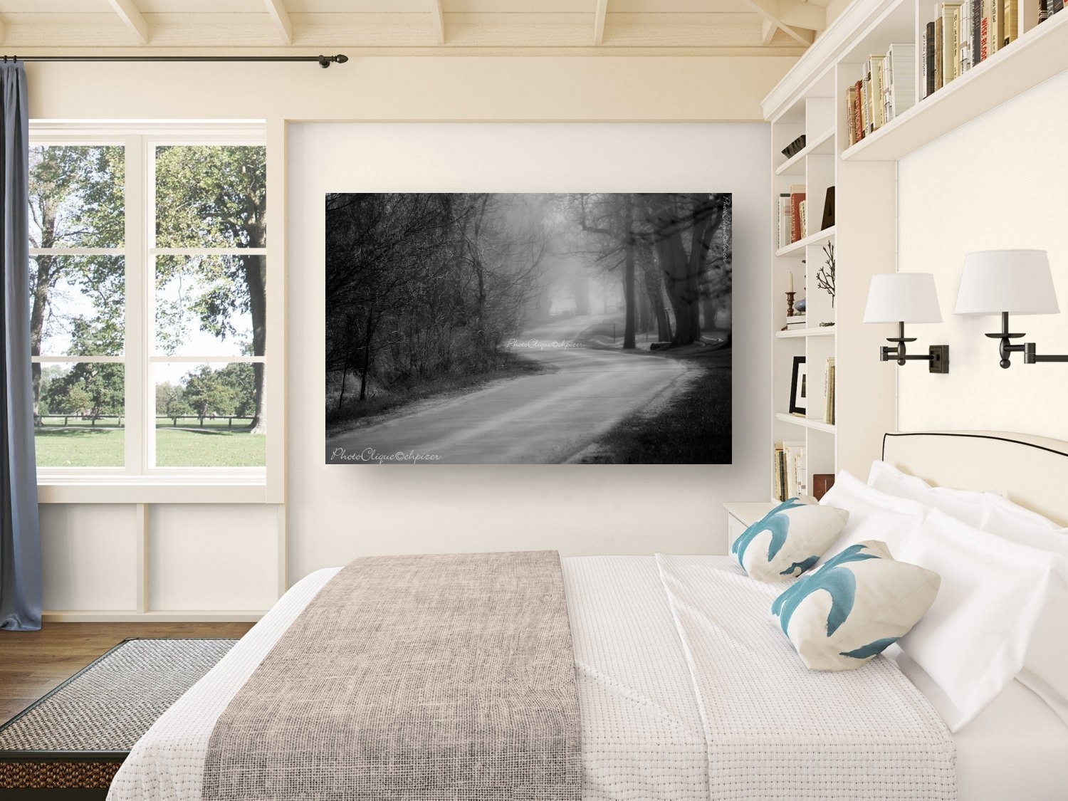 Country Road ~ 18×12 Ready to Hang CANVAS WRAP PRINT ~ Medium Size Wall Art
