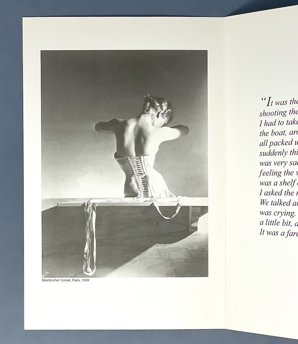 Horst P. Horst (1906-1999) Art Announcement Card 2014 Staley Wise Gallery NYC