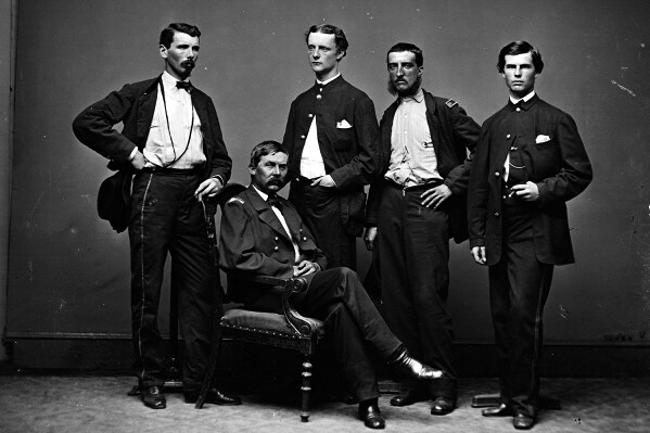 New Civil War Photo: Union – Federal General John Buford & Staff – 6 Sizes!