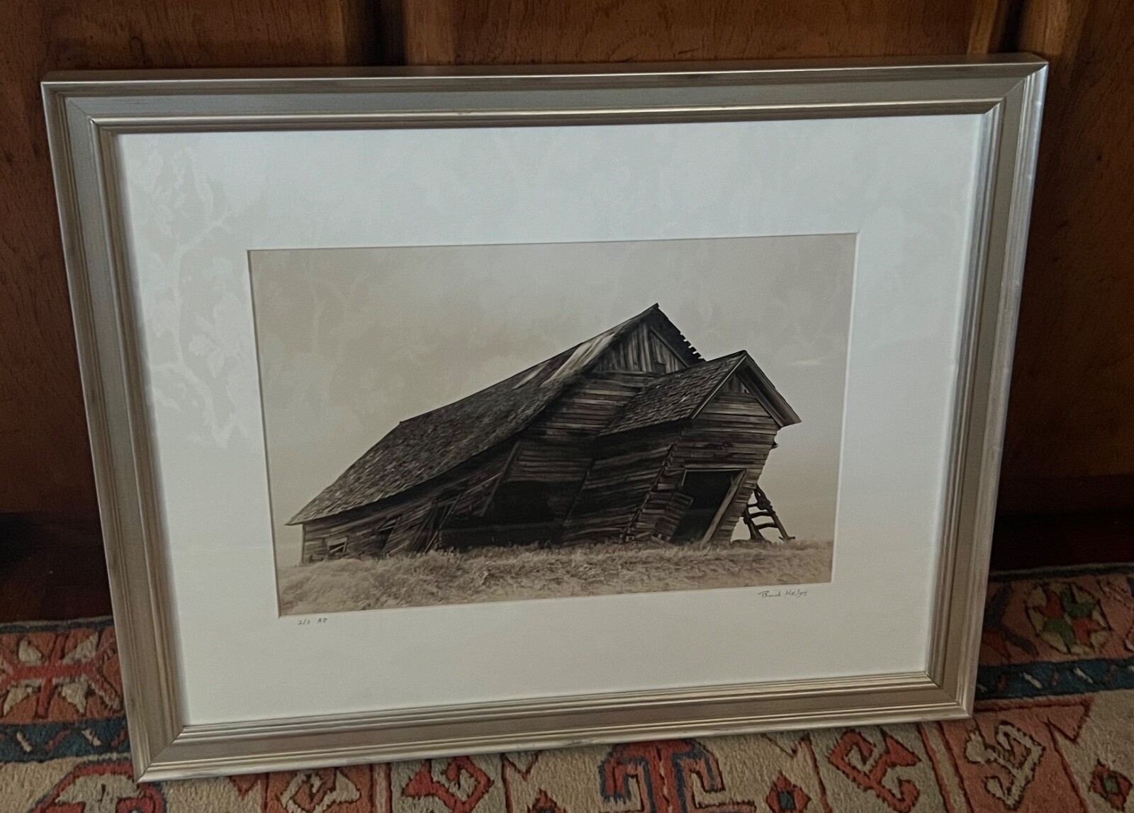 Brook Hedge Original Fine Art Photography Barn Rural America Lewes & Sandwich NH