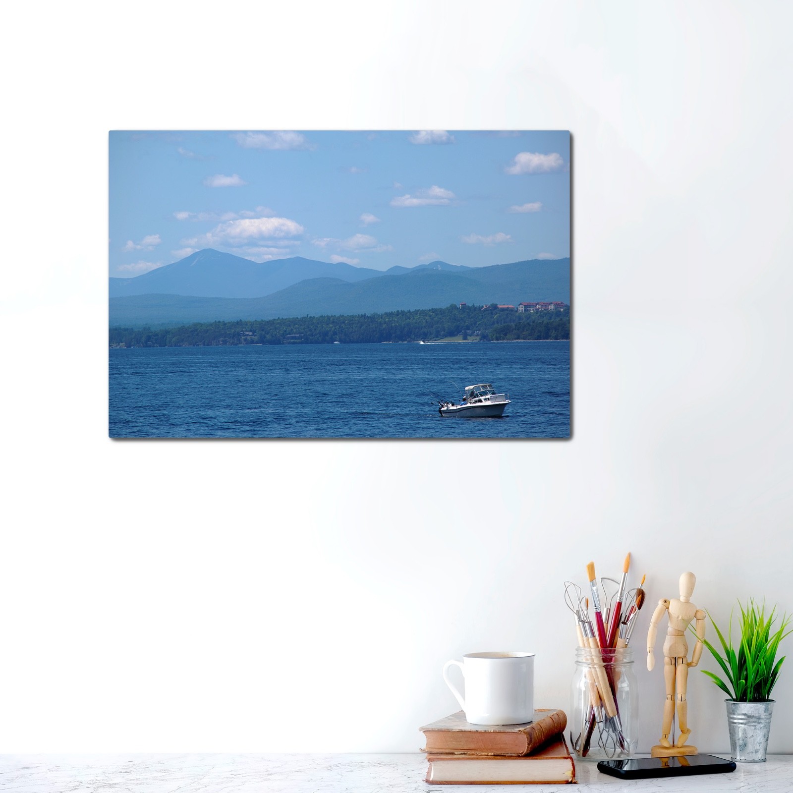Lake Champlain Vermont Landscape Photo | Metal Print | Fine Art Photography VT