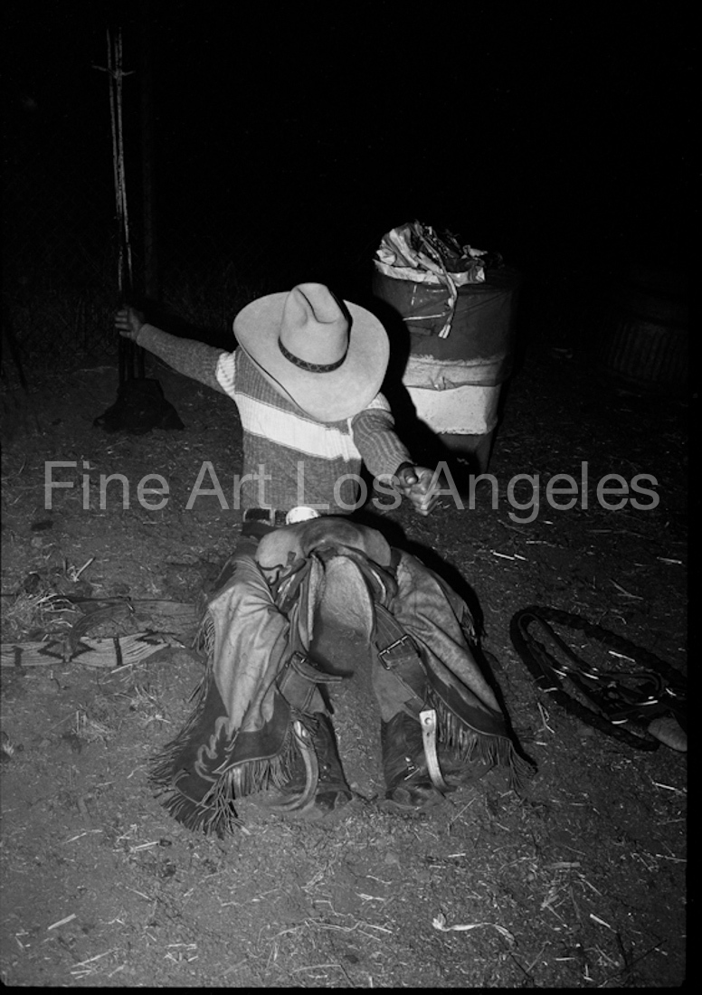 Neal White Photo, “All Saddle, No Horse”, 1970s