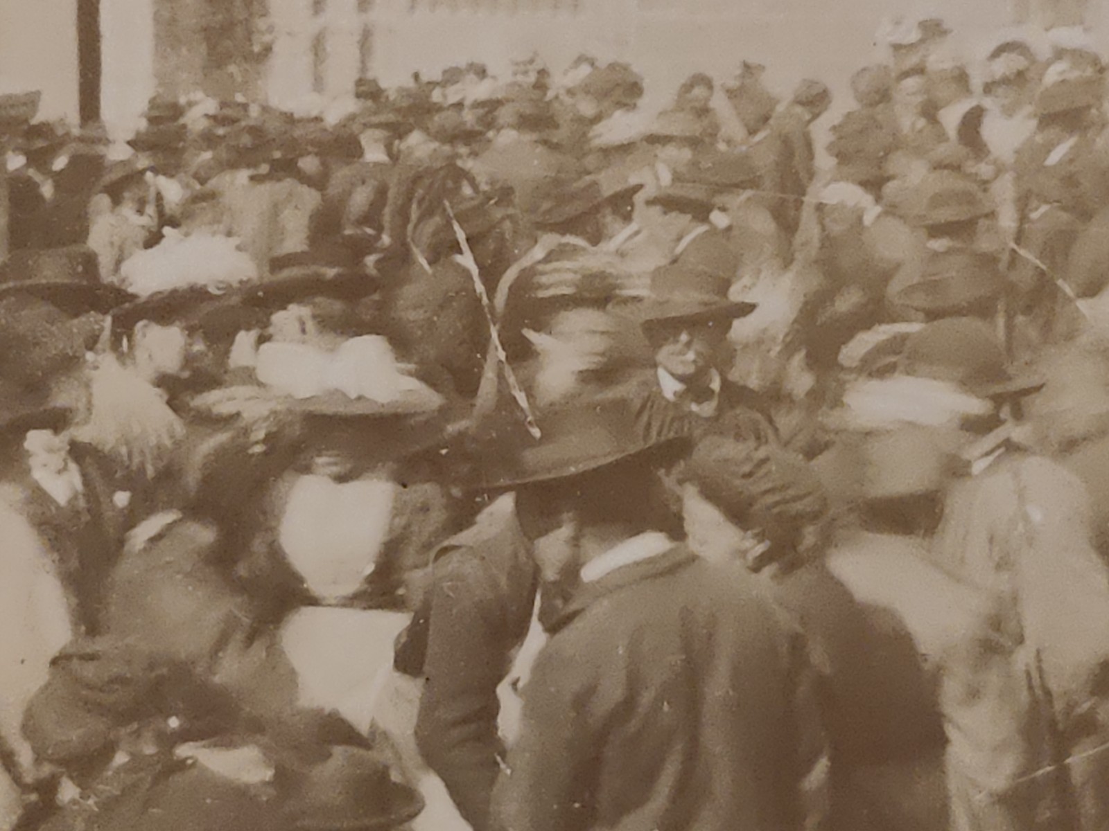Old Process Photo 1900 – Saint Alban Church Location in Limagnole (48)