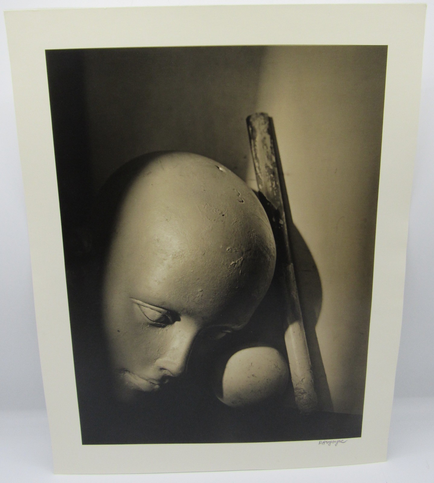Signed Peter/Petro Hrycyk surrealist photograph 11×14″