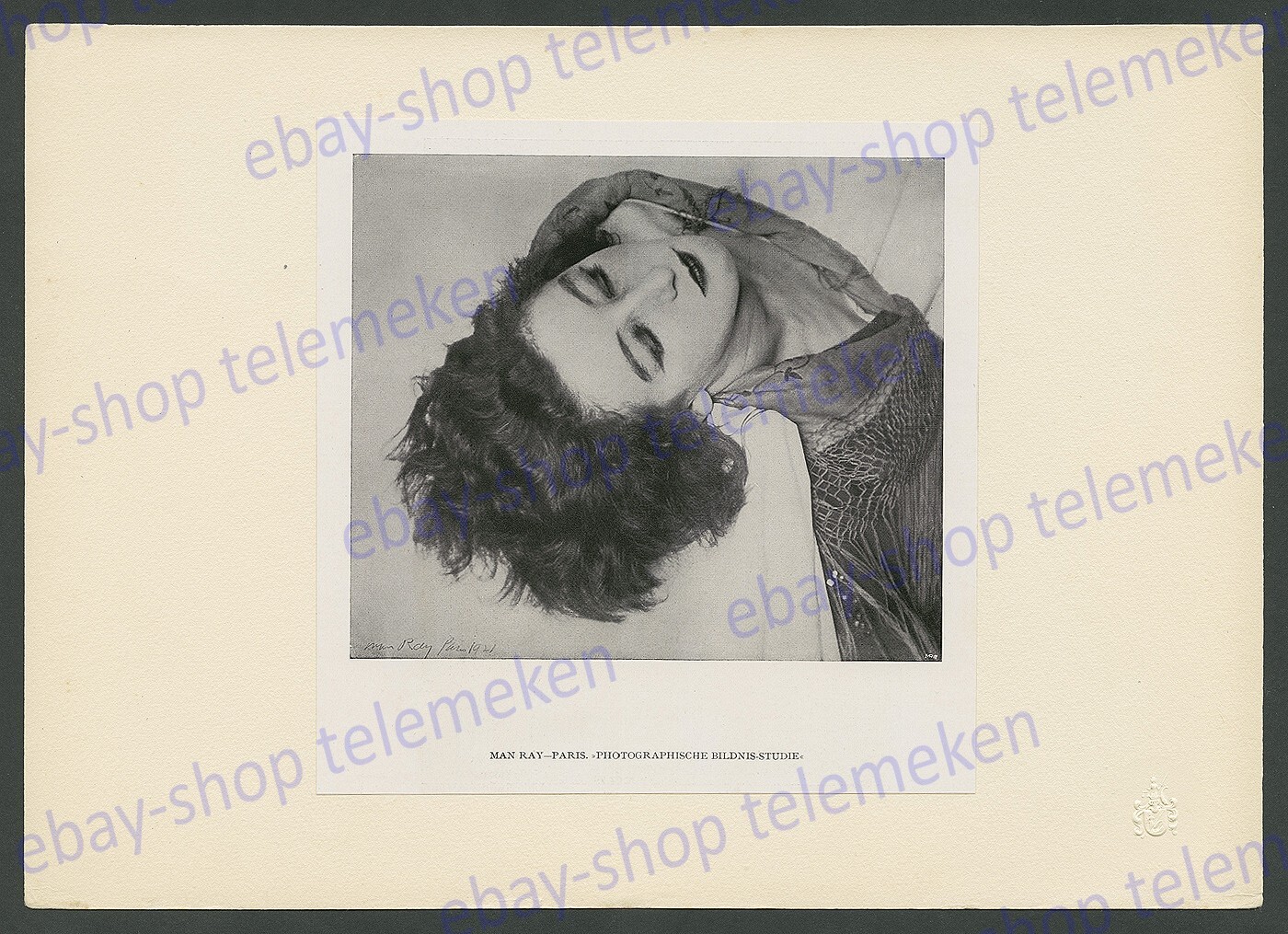 Man Ray Fotografie Tänzerin Florian Paris Surrealismus Avantgarde Art Deco 1924!