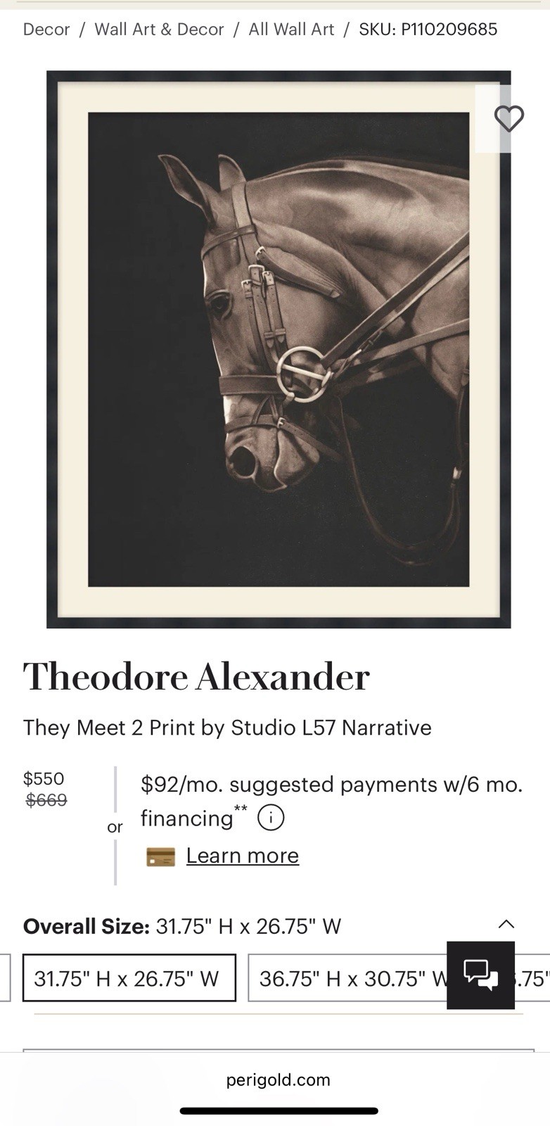 Theodore Alexander Wall Art **BRAND NEW**