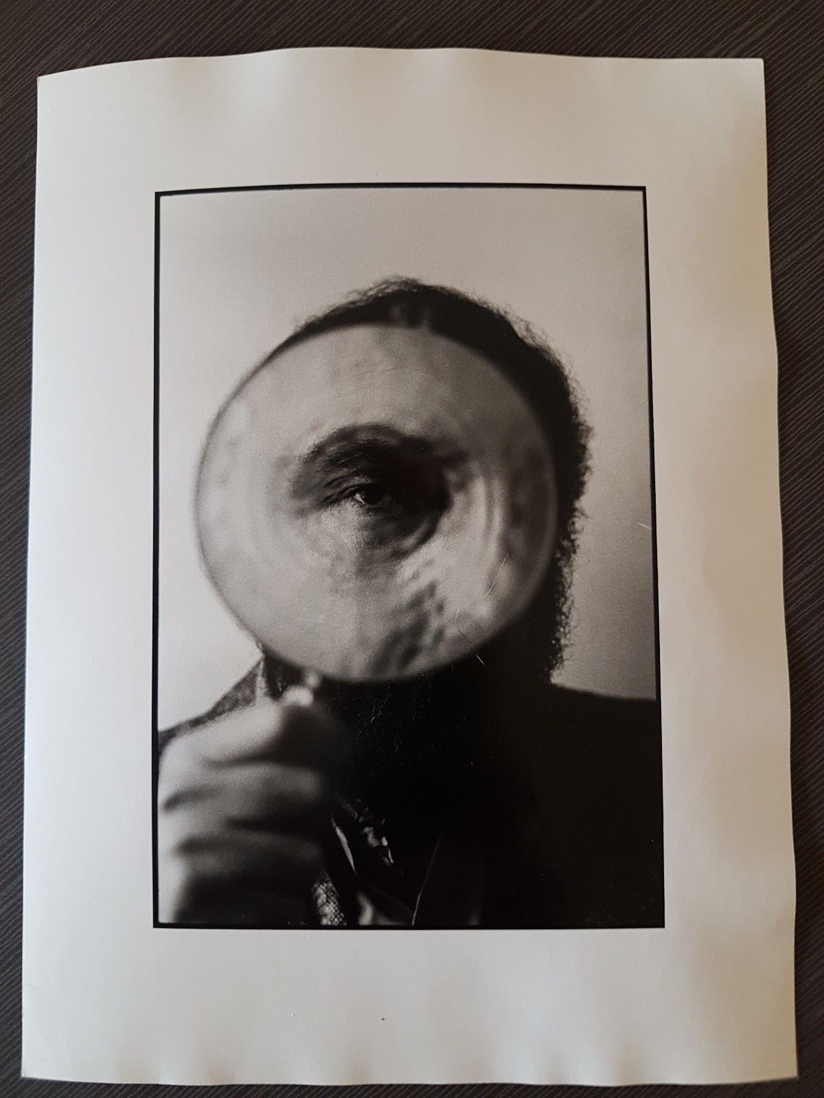 fotografia george tourdjman Francisco hidalgo 23.7×17.7cm con timbro al retro