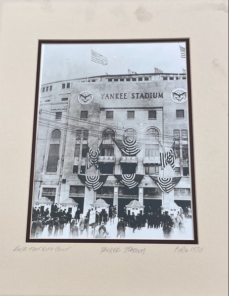YANKEE STADIUM Photograph Mark Reuben Gallery The Vintage Collection 1930