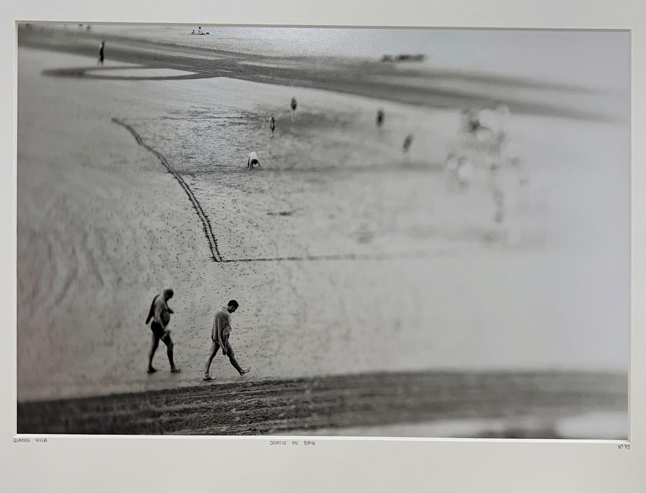 Gianni Villa France Sortie de Bain Beach Landscape YellowKorner Cert Photograph