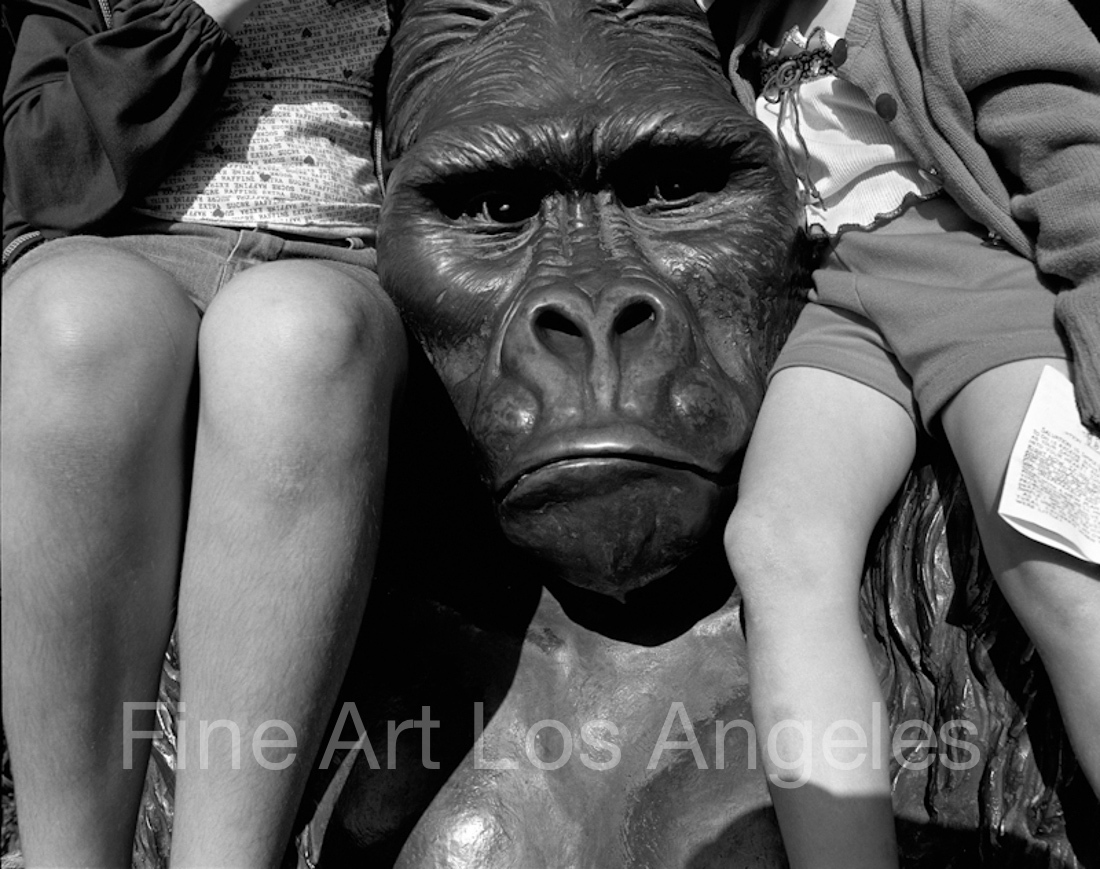 Neal White Photo, “Girls Sitting on the Ape” 1970s