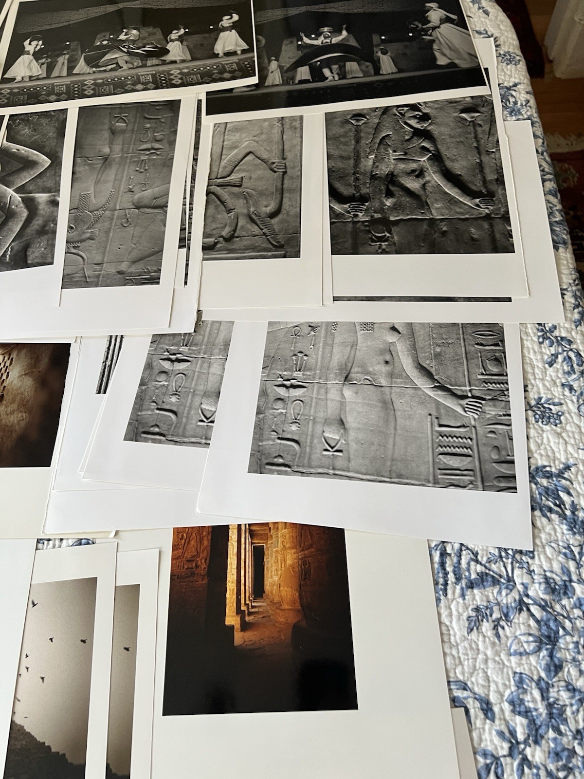 Egypt Photography Print Lot Pyramids Sphinx Cairo Travel Art Photos 14×11”