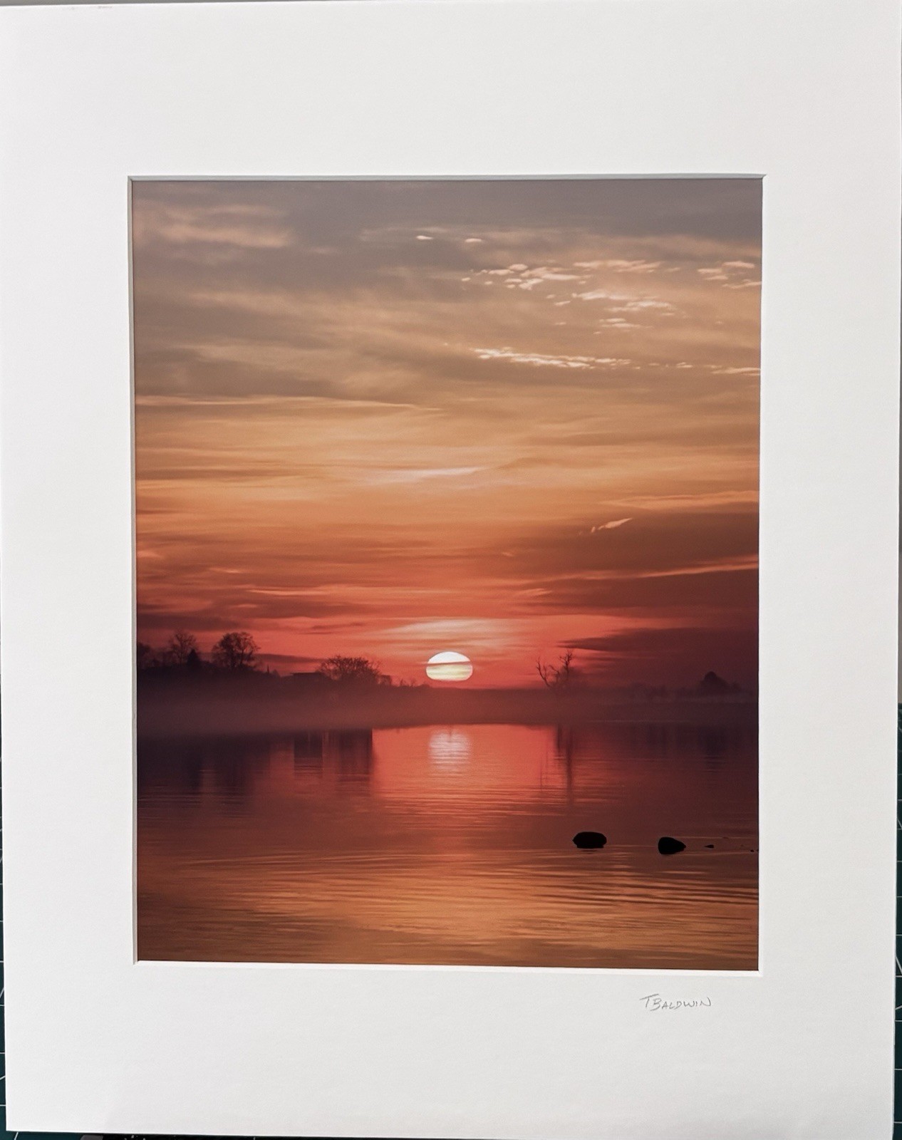 Dramatic Sunrise Photograph Beachside In Westport
