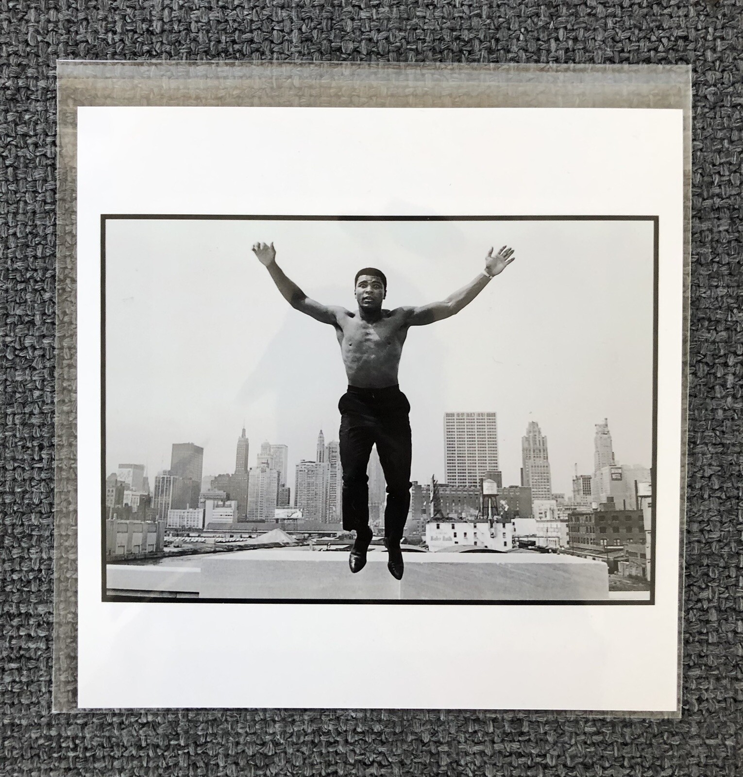 Magnum Square Print by Thomas Hoepker: Muhammad Ali, Chicago, USA, 1966 (Signed)