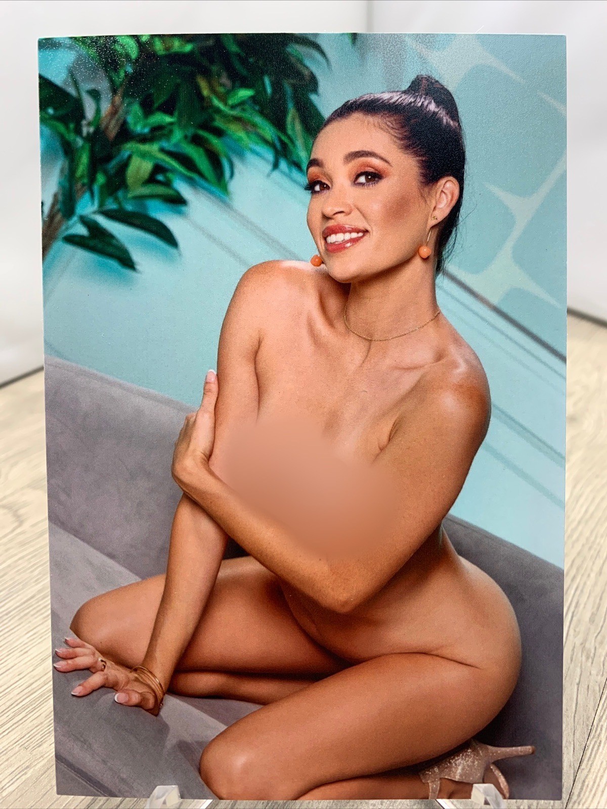 Contemporary Artistic Nude 4×6 Photograph Fine Art Color Print Female Study