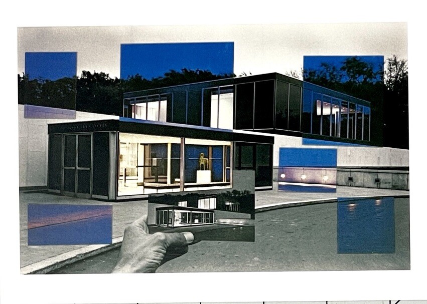 Kenneth Josephson (b. 1932) Art Announcement Card 2008 – Postcard Visits