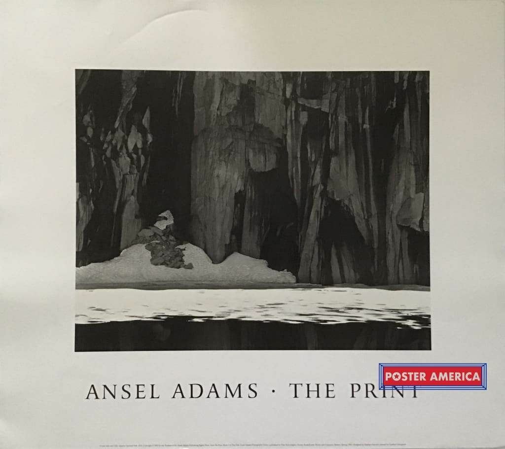 Ansel Adams The Print Frozen Lake and Cliffs Sequoia National Park Black and Whi