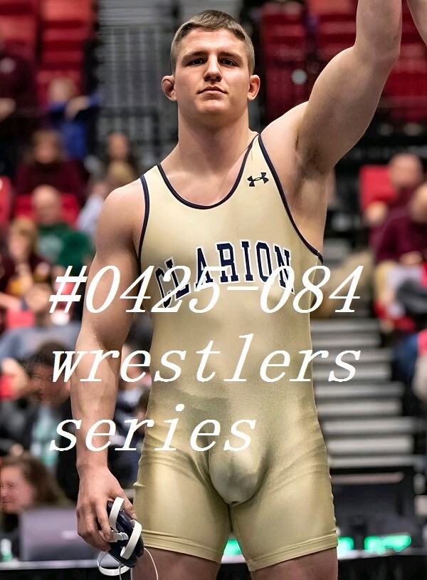 MALE PORTRAIT #0425-084- athletes series-wrestlers- free shipping in the usa