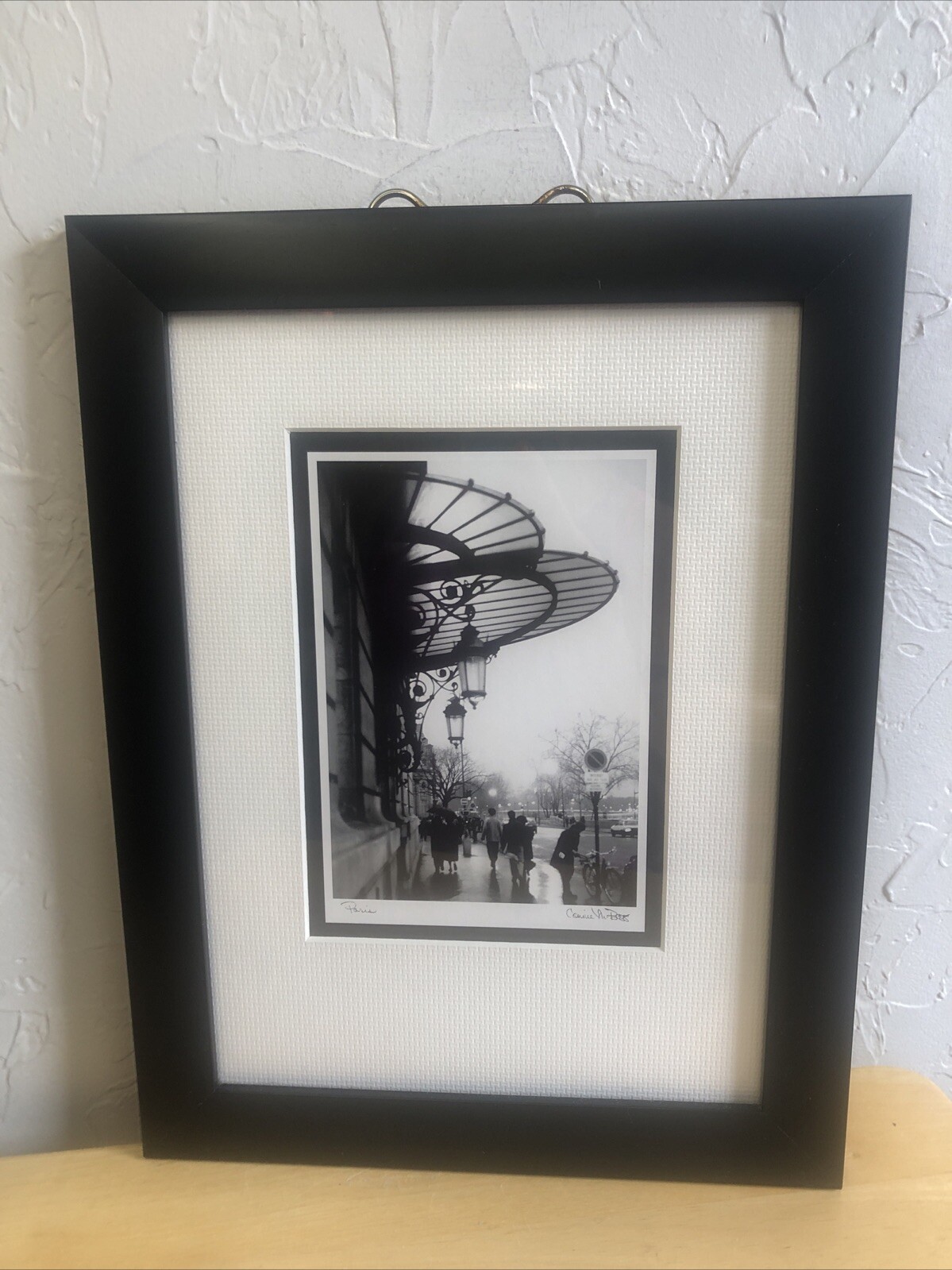 EUROPEAN SCENES “Paris Street 2004” Target Series FRAMED PHOTOGRAPH Connie Begg