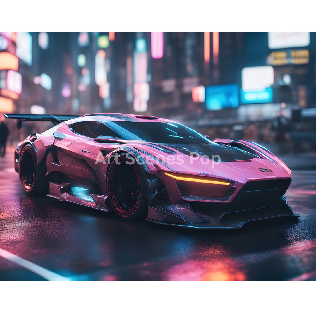 Cyberpunk Car Digital Art Wallpaper Image Picture Photo 2024 By Art Scenes Pop