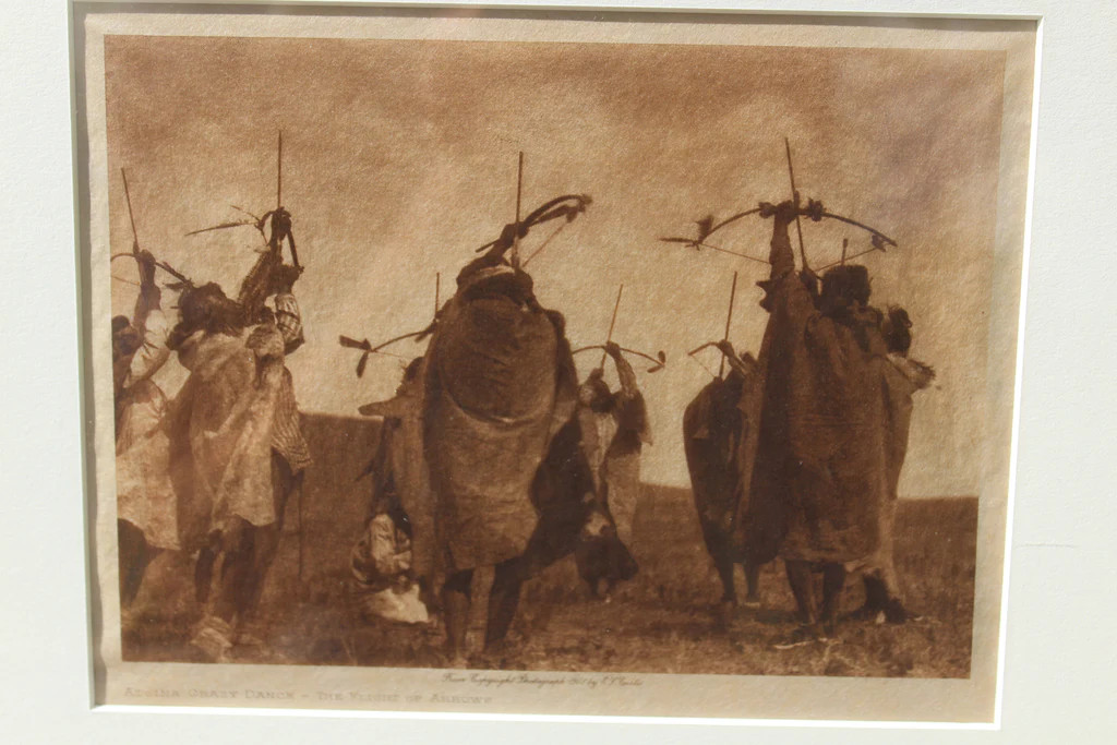 ATSINA CRAZY DANCE – THE FLIGHT OF ARROWS – By Curtis, Edward S Print – SALE !!