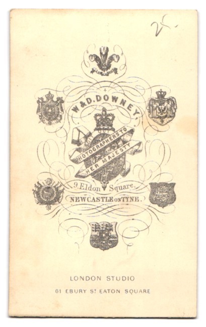 Photograph W. & D. Downey, Newcastle on Tyne, 9 Eldon Square, Portrait of a Jun