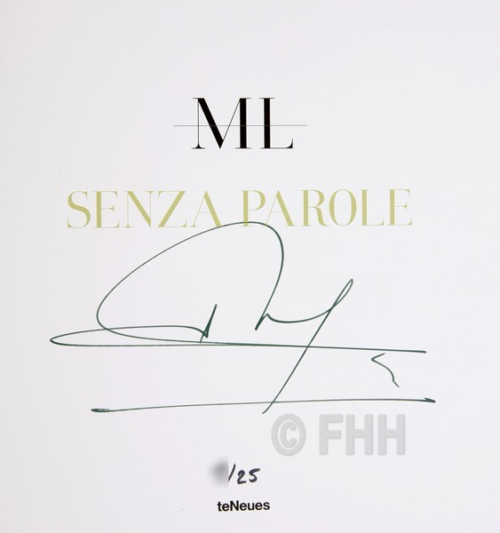 “SENZA PAROLE” COLLECTOR’S EDITION ” MARC LAGRANGE ” WITH ORIGINAL SIGNED PRINT!