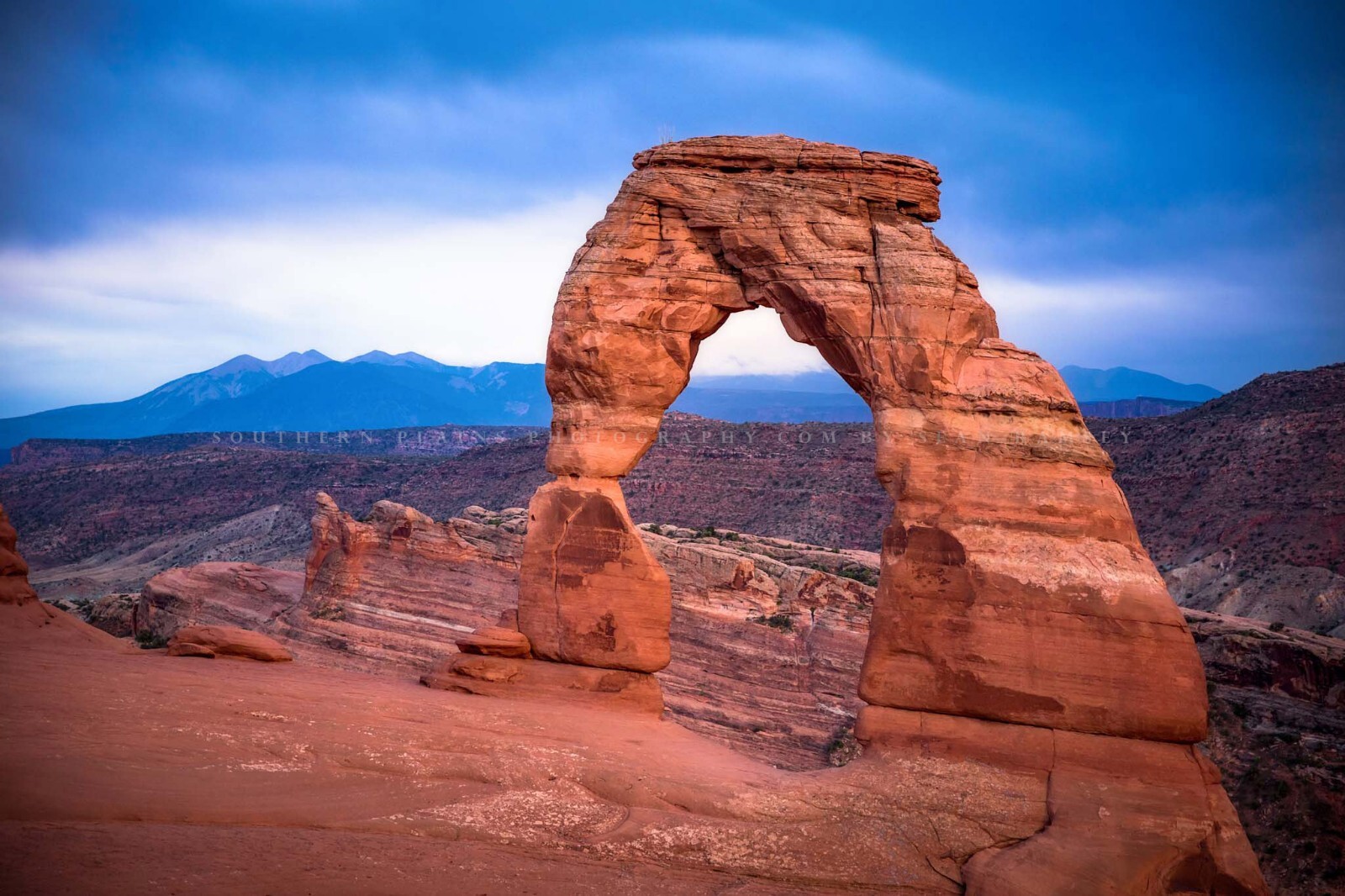 Arches National Park Photography Print – Picture of Delicate Arch near Moab Utah