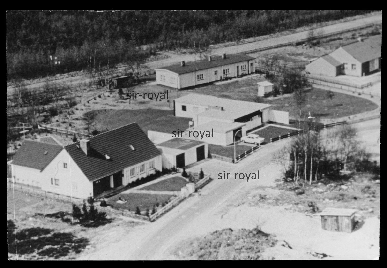 Trappenkamp 1966 – Houses Buildings – Photo 16x11cm