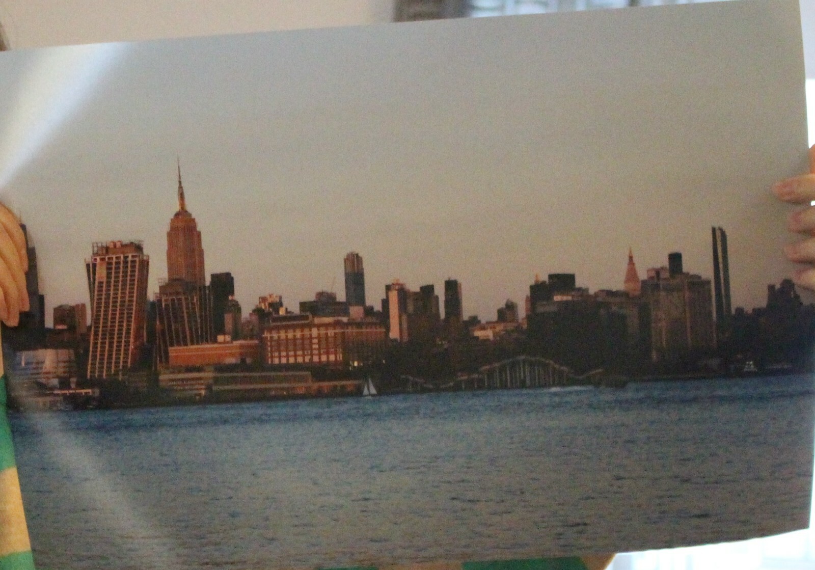 New York City skyline print