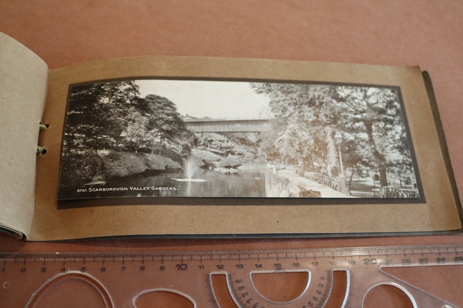 Very Old Souvenir Booklet with Six Photos – Scarborough 1880 -1910??? England