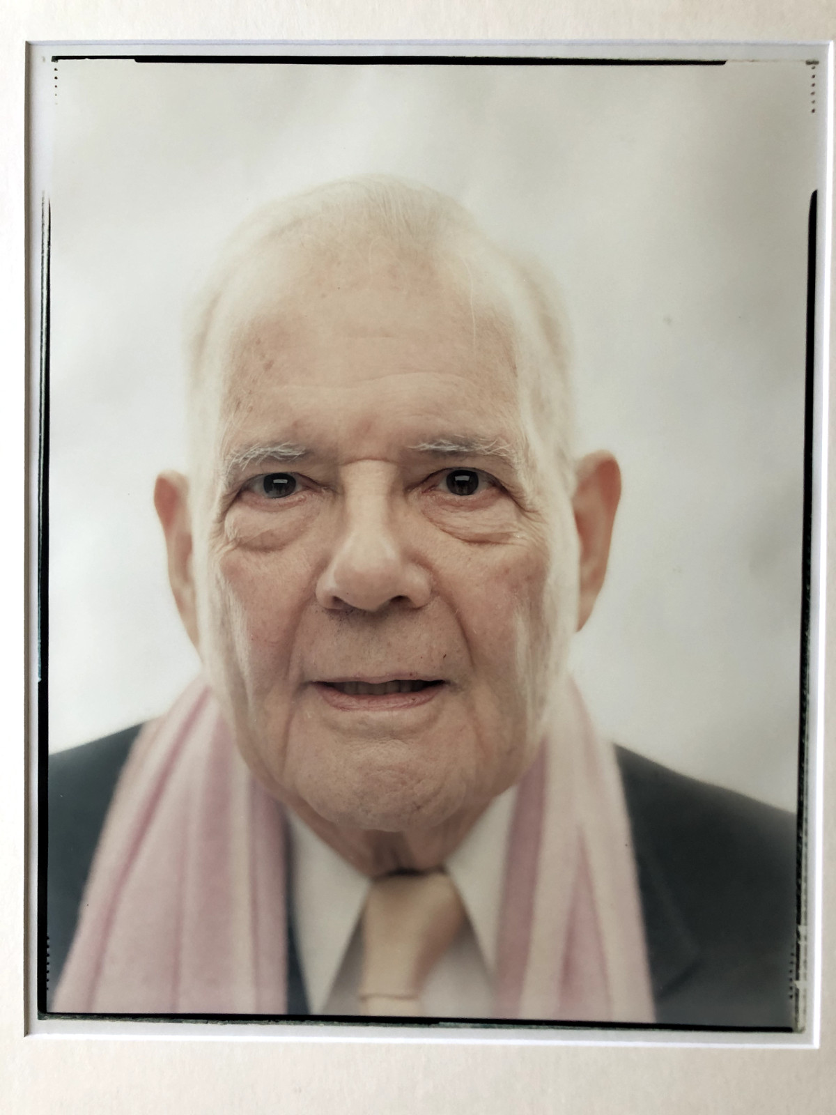 Portrait of Robert Silvers (New York Review of Books) by Andreas Laszlo Konrath