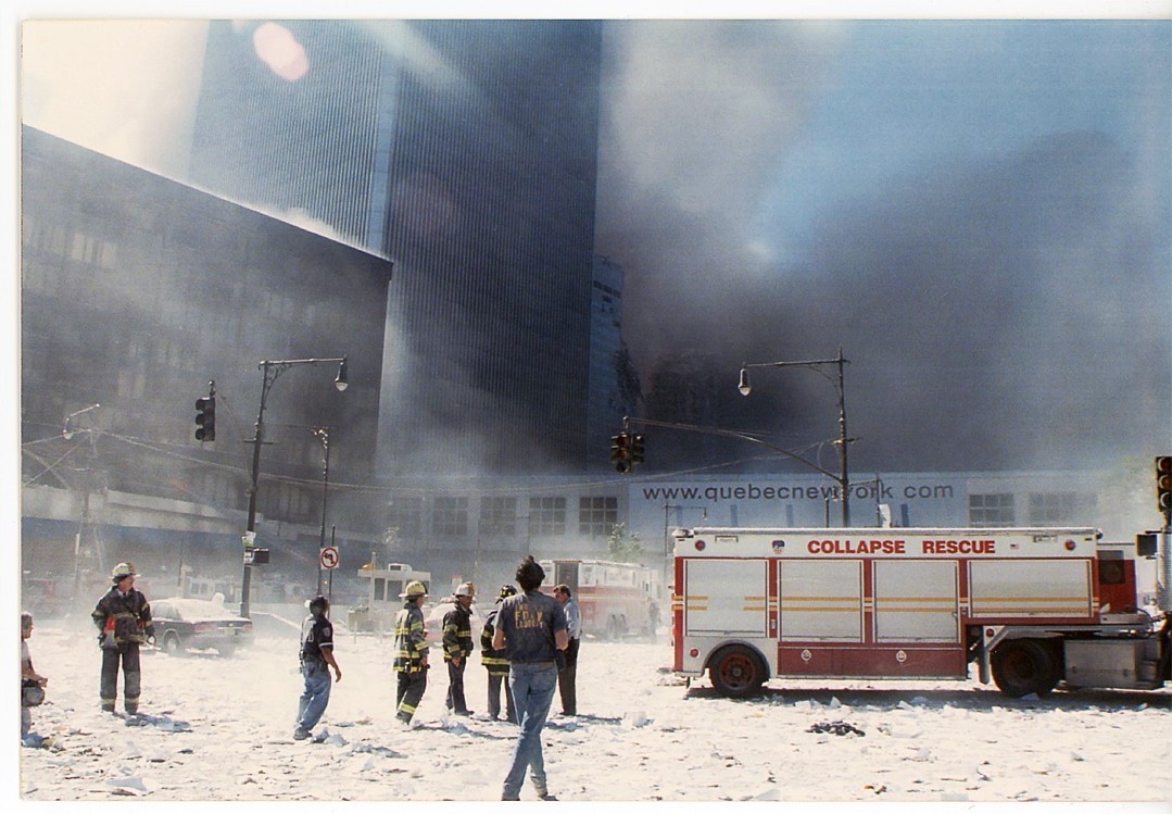 -Original- 9/11 -SEPTEMBER 11, 2001- TYPE 1/I WTC FDNY FIREFIGHTERS Photograph