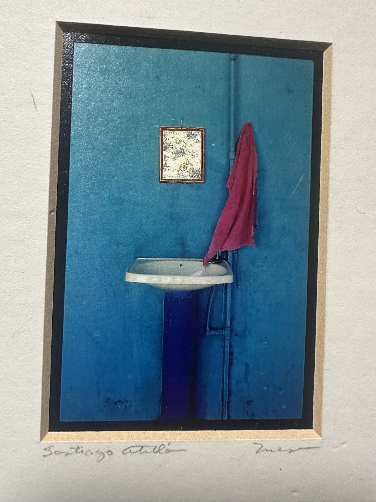 2 Jim Nilsen Signed Color Photography Prints 5×5 Matted – Burano & Guatemala