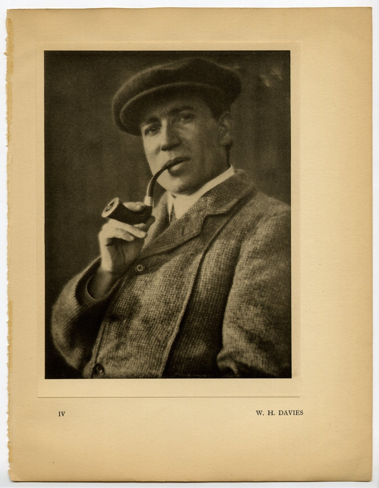 Photogravure by Alvin Langdon Coburn William Henry Davies More Men of Mark, 1922