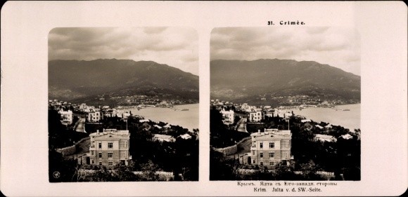Stereo Photo Yalta Crimea Ukraine, From Southwest Side – 11481539