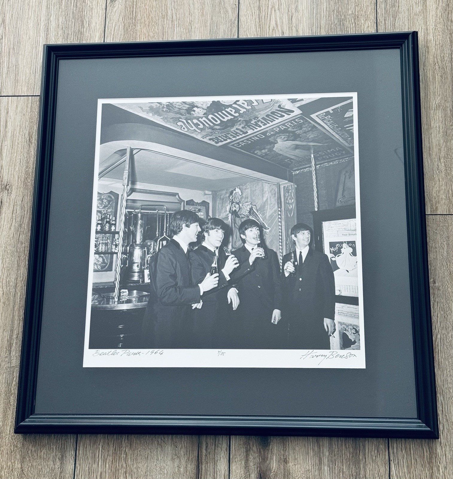 The Beatles In Paris, Harry Benson, Limited Edition Archival Pigment Photograph