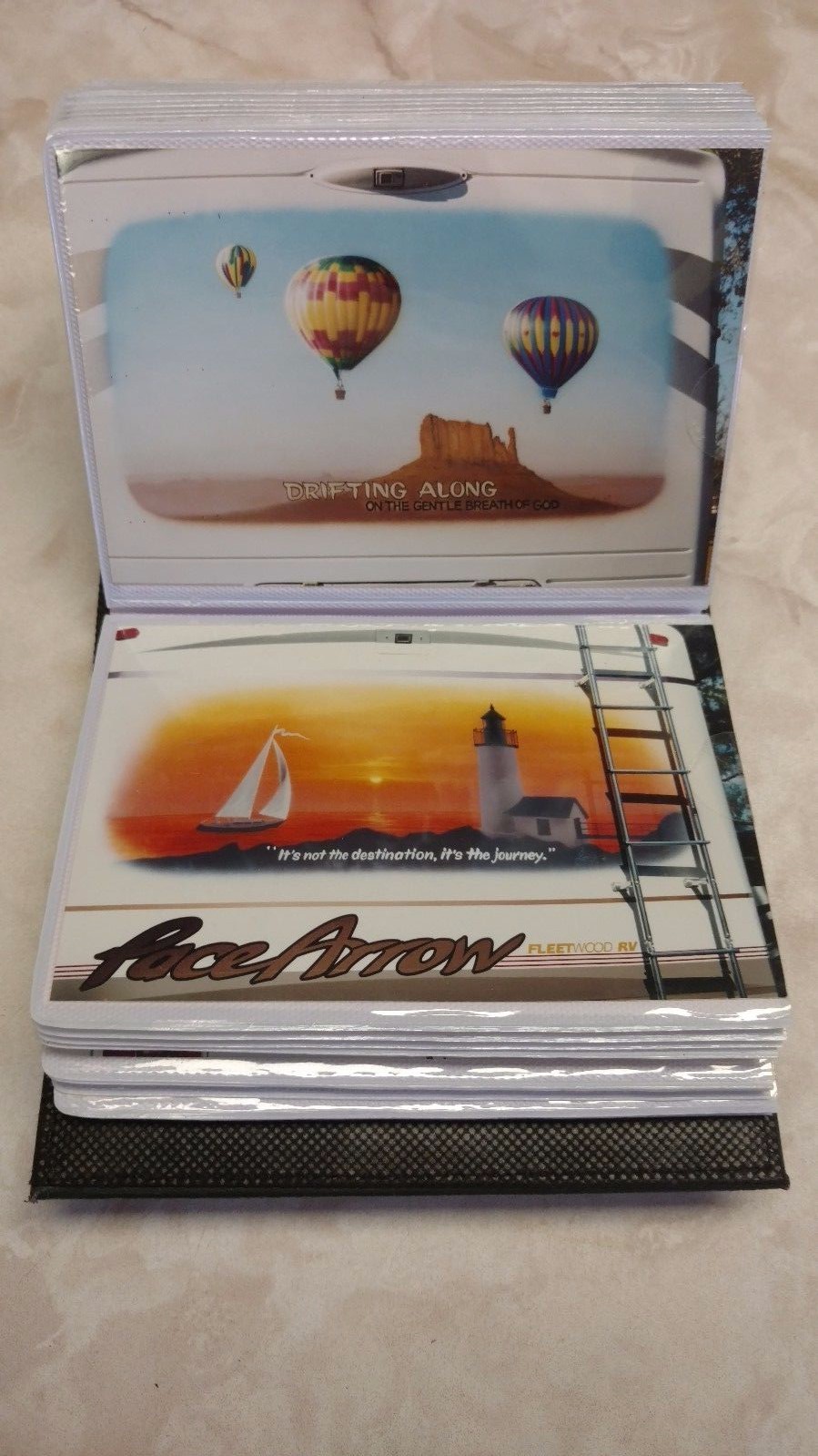 RV Art 100 Page Photo Album Portfolio Pinstriping Motorhome Airbrush Murals Gift