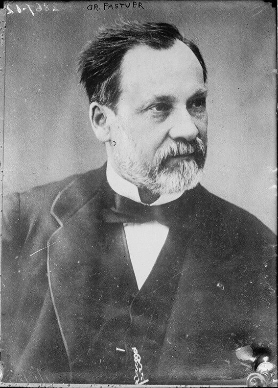 Dr. Louis Pastuer Photograph – Vintage Photo from 1910