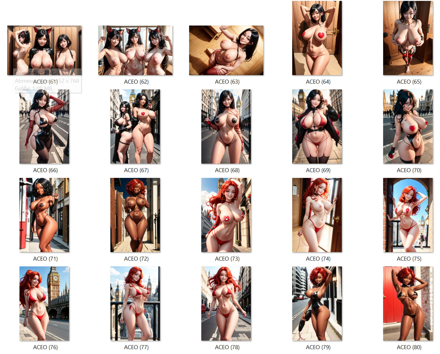 LOT 100x 4×6 Nude Picture Photograph Pinup-Girl Woman Model Female Risqué ot23